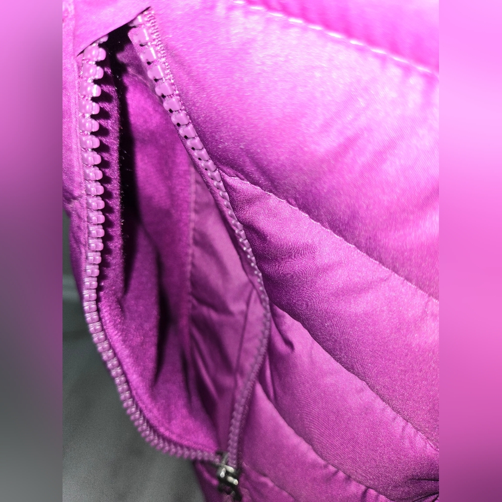 NWT Columbia Women's Purple Omni-Heat Puffer Vest - Picture 7 of 15